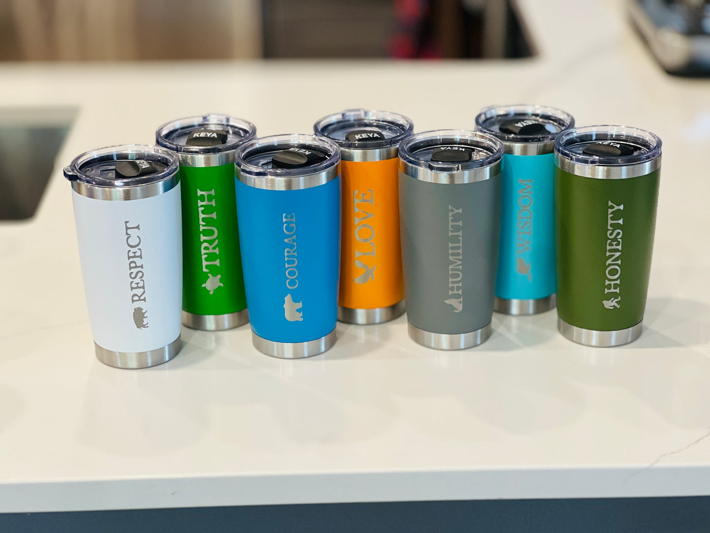 7 Teachings Travel Mug