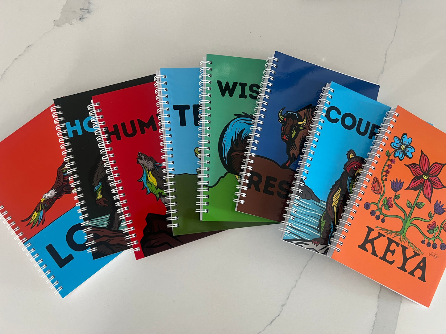 7 Teachings Notebooks