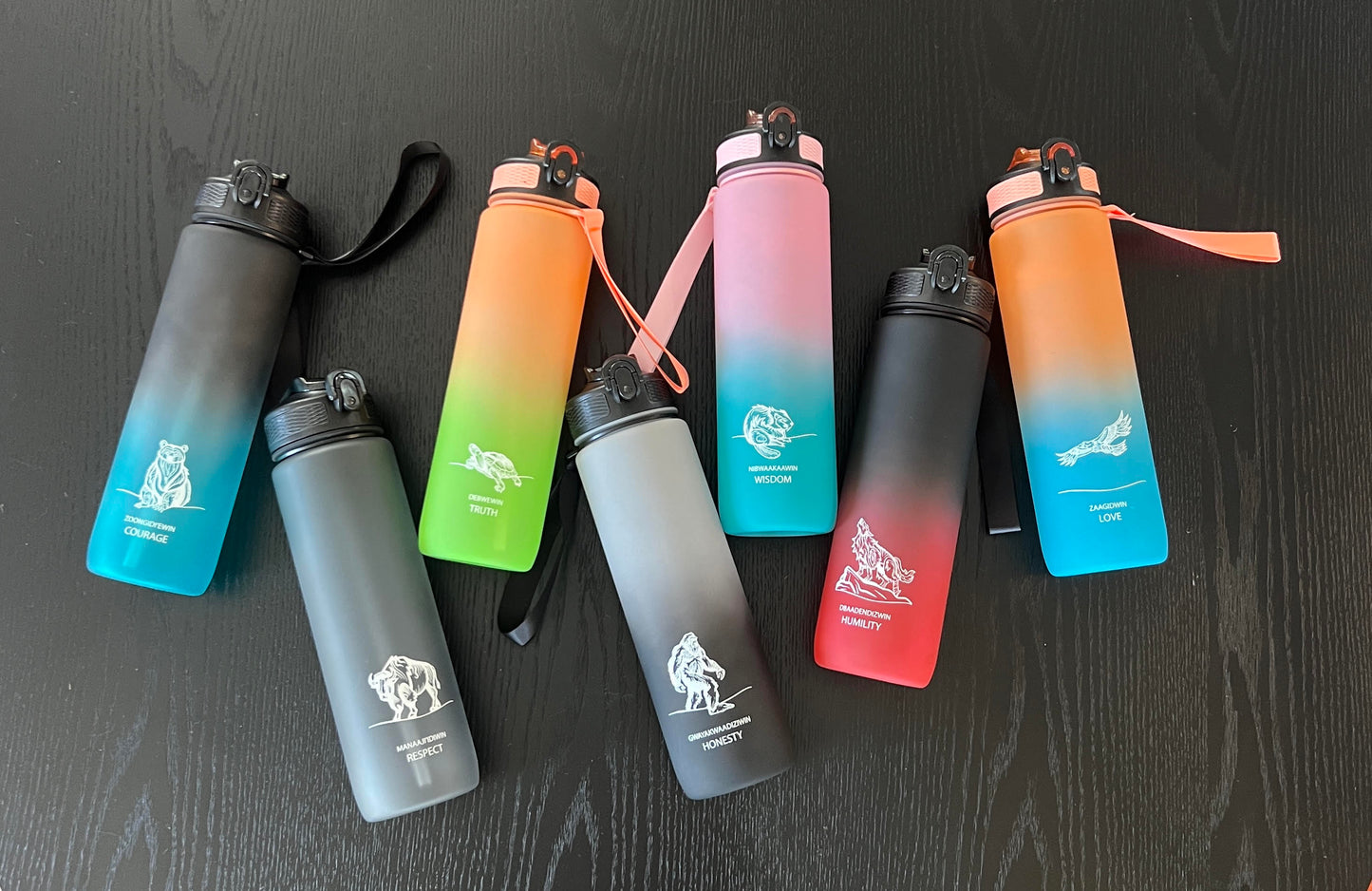 7 Teachings Water Bottles
