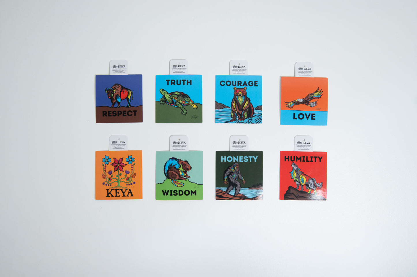 7 Teachings Stickers